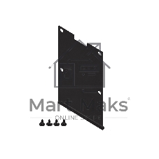 Заглушка для накладного алюминиевого шинопровода GP8501 BK черный 35*67