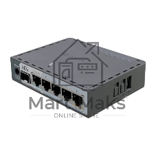 Маршрутизатор MikroTik hEX S (2025) E60iUGS, 5×1 Гбит/с + 1×2.5 Гбит/с SFP, управляемый