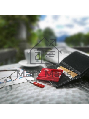 Швейцарская карта Victorinox SwissCard Classic (0.7100.T) красный полупрозначный коробка подарочная