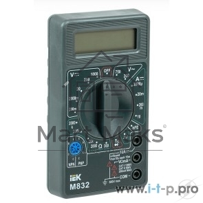 Мультиметр Iek TMD-2S-832 цифровойUniversal M832 IEK