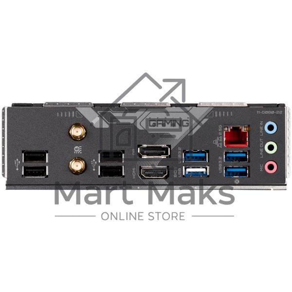 Материнская плата Gigabyte B760M GAMING X AX, LGA 1700, Intel B760, 4xDDR5, 4xSATA, 2xM.2, 1xPCIe 4.0 x16, 1xPCIe 3.0 x16, 1xHDMI, 1xDP, 1x 2.5Gb LAN, 5xUSB-A 2.0, 3xUSB-A 3.2 Gen 1, 3x3.5 мм, 7.1, mATX