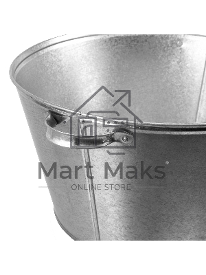 Таз оцинкованный 26 л, Россия Сибртех