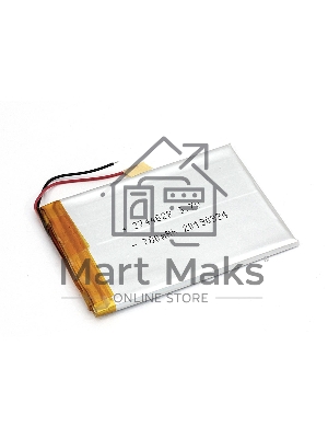 Аккумулятор Li-Pol (батарея) 3*45*60мм 2pin 3.7V/700mAh Аккумулятор Li-Pol (батарея) 3*45*60мм 2pin 3.7V/700mAh