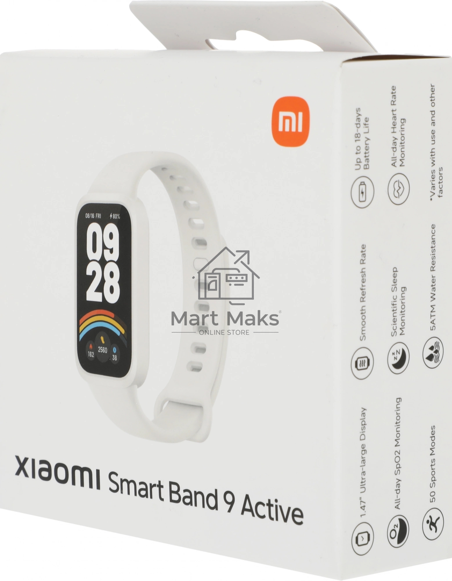 Фитнес трекер Xiaomi Smart Band 9 Active Beige White