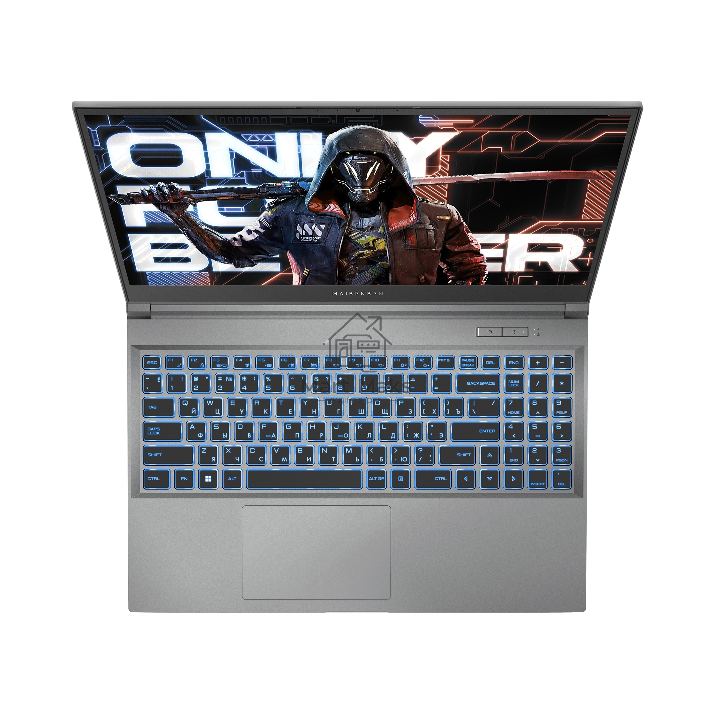 Ноутбук Maibenben X15A-R77435 серый X15A-R77435FFSLGRE0 15.6