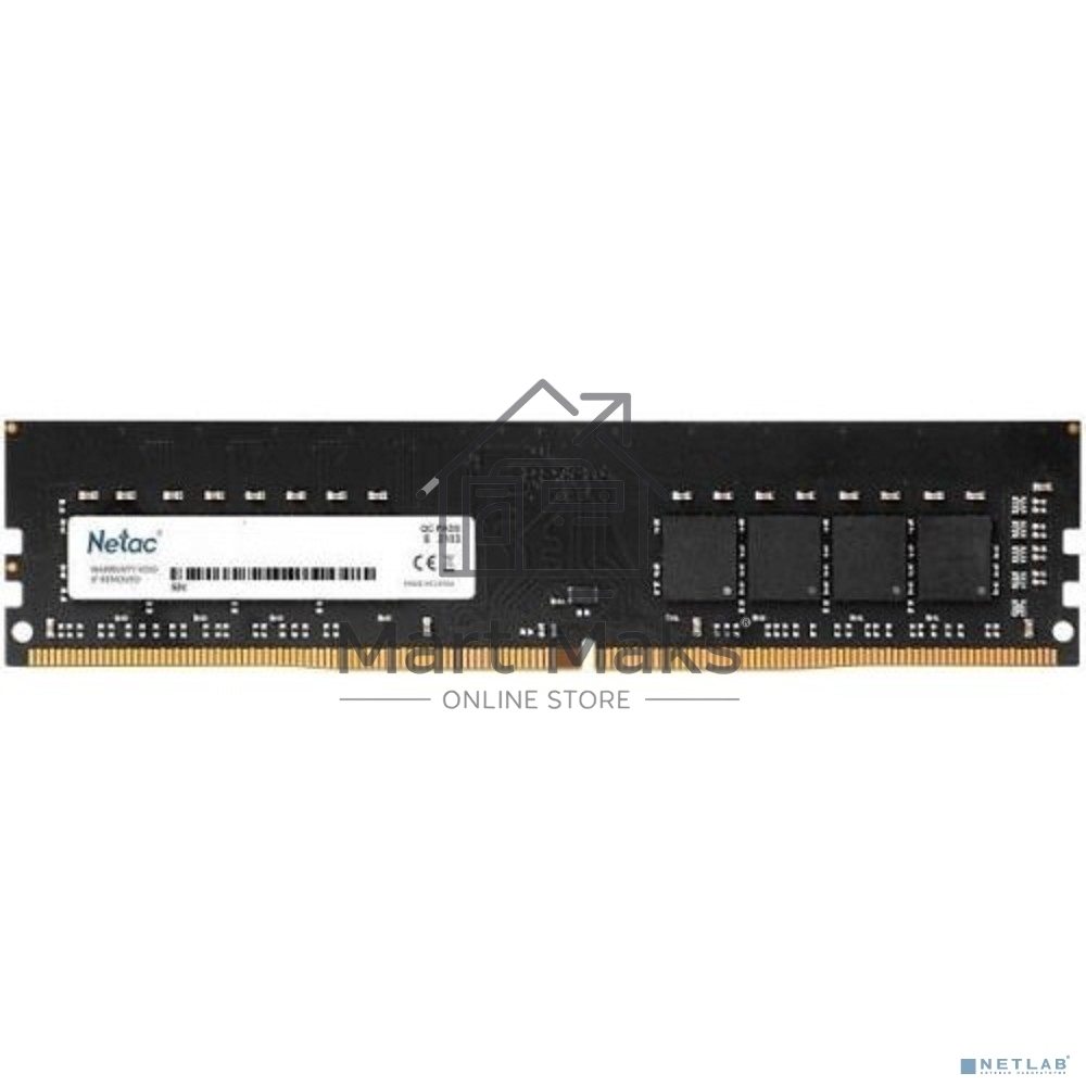 Оперативная память NETAC Basic, DDR4, 16GB (1x16GB), 3200MHz, CL22, DIMM