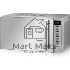 Микроволновая печь BBK 20MWG-733T/BS-M серебристый, 20 л, 700 Вт, переключатели - тактовый механизм, кнопки