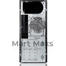 Корпус Foxline FL-886-U3C, Midi-Tower, чёрный, без вентиляторов в комплекте
