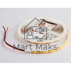 Светодиодная лента Ambrella light GS4651 COB 320Led/ 10W m/ 24V IP20 3000K/ 5000*8*1.54mm (2 конт.)