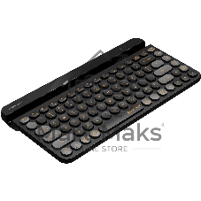 Клавиатура беспроводная A4Tech Fstyler FBK30 черный/серый USB BT/Radio slim Multimedia