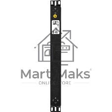 Блок распределения питания Powercom PDU-16A-type 2 (PDU-16AV10-8S-C9-C2)