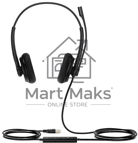 Гарнитура проводная Yealink UH34 Lite Dual UC