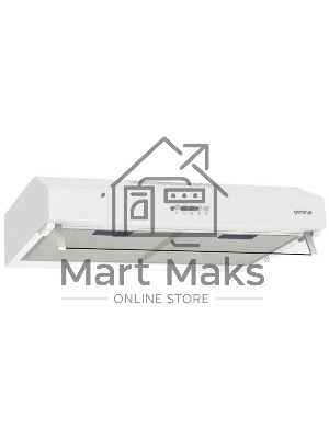 Вытяжка подвесная Gorenje WHU529EW/M белый, 50 см, 247 м³/ч, 67 дБ