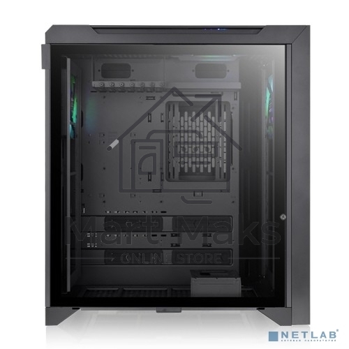 Компьютерный корпус Thermaltake CTE C700 TG ARGB черный без БП ATX 3x140mm 2xUSB3.0 audio bott PSU
