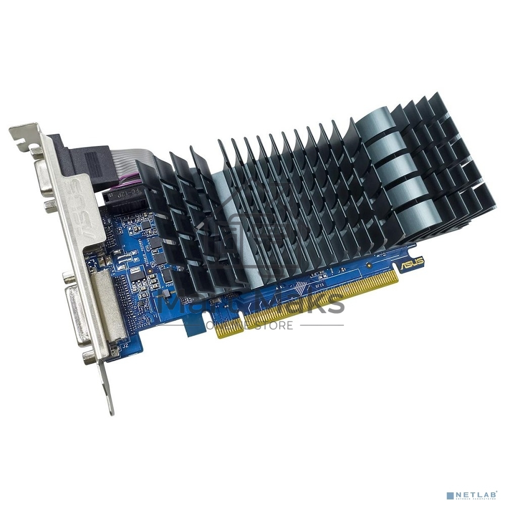 Видеокарта Asus PCI-E GT710-SL-2GD5-BRK-EVO NVIDIA GeForce GT 710 2Gb 64bit GDDR5 954/5012 DVIx1 HDMIx1 CRTx1 HDCP Ret low profile