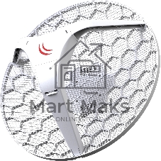 Точка доступа MikroTik LHG 5 Tripack (Three units of LHG 5 with 24.5dBi 5GHz antenna, Dual Chain 802.11an wireless, 600MHz CPU, 64MB RAM, 1x LAN, POE, PSU, RouterOS L3) – all three antennas in single box