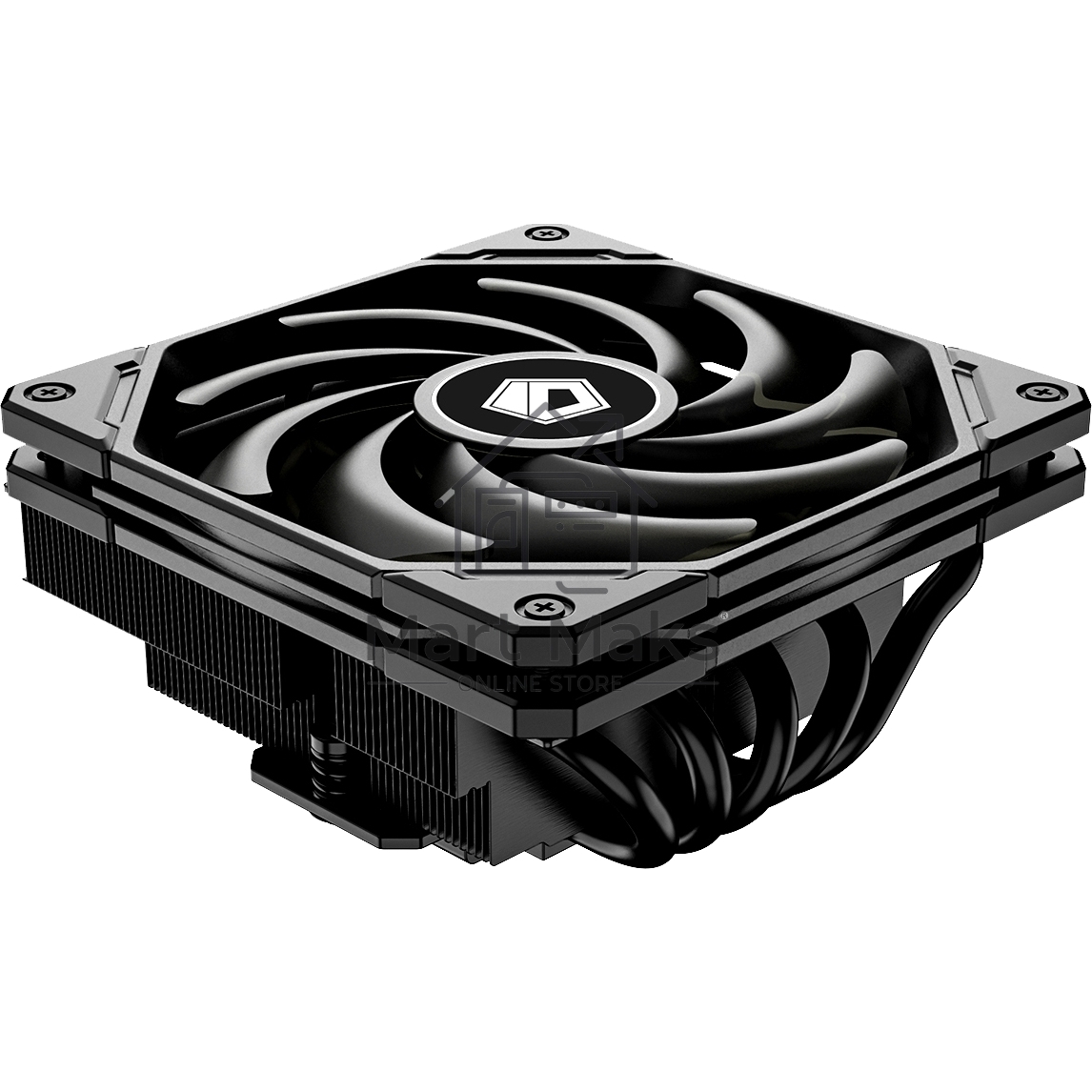 Кулер ID-COOLING IS-55 черный 120мм алюминий+медь 2000rpm 31.5db 4-pin 125W 55мм
