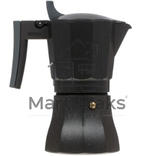 Кофеварка гейзерная Rondell Kafferro RDA-994, 0.45 л, алюминий, черный