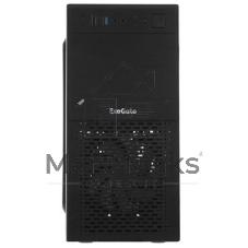 Компьютерный корпус Minitower ExeGate mEVO-7807-NPX600 (mATX, БП 600NPX 12см, 1хUSB+1хUSB 3.0, черный 1x12см с RGb подсветкой)