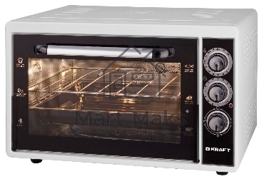 Мини-печь Kraft KF-MO3801W белый, 38 л
