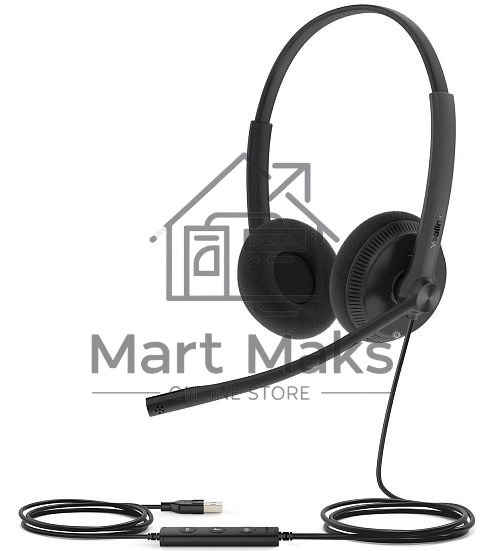 Гарнитура проводная Yealink UH34 Lite Dual UC