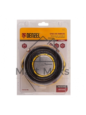 Катушка Denzel 96318 тримм. полуавтомат. легкая заправка лески гайка m10x1.25 винт m10-m10 подшипн