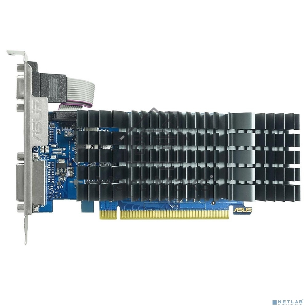 Видеокарта Asus PCI-E GT710-SL-2GD5-BRK-EVO NVIDIA GeForce GT 710 2Gb 64bit GDDR5 954/5012 DVIx1 HDMIx1 CRTx1 HDCP Ret low profile