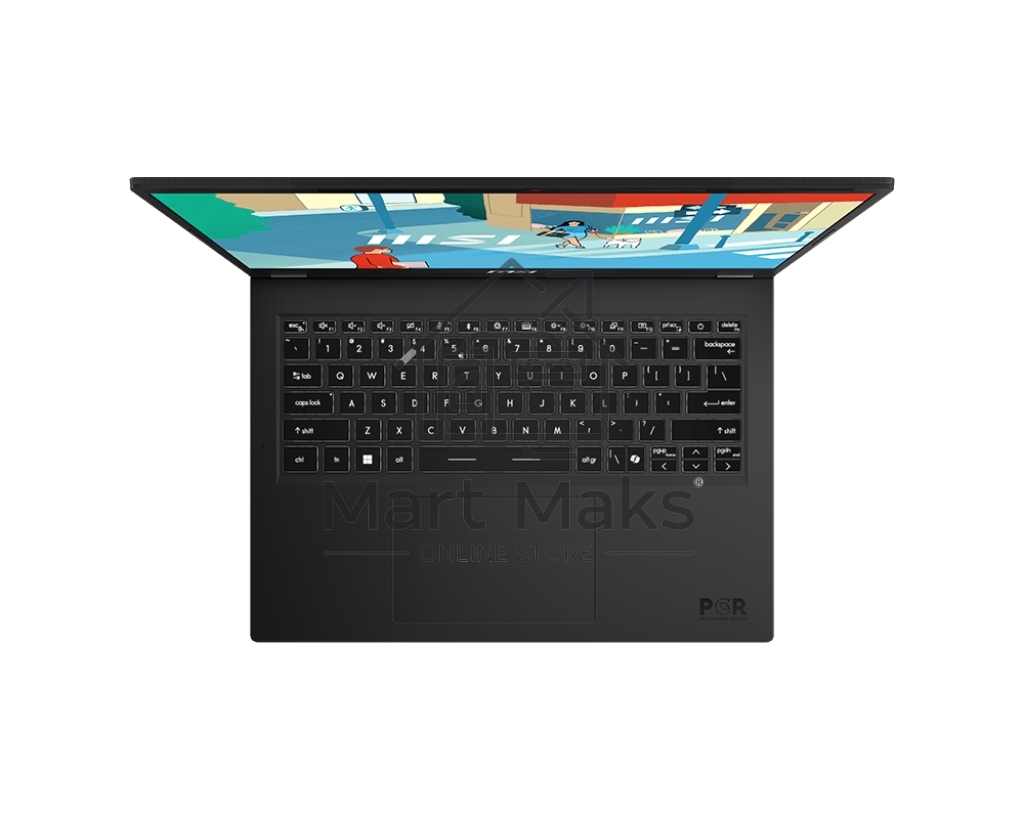 Ноутбук Modern 14H Core i5-13420H 14” 16:10 FHD+ (1920x1200), 60Hz IPS DDR4 16GB*1 Iris Xe Graphics 512GB SSD 3cell (53.8Whr) 1.6kg Single backlight (White) Win11 Pro,1y Black KB Eng/Rus