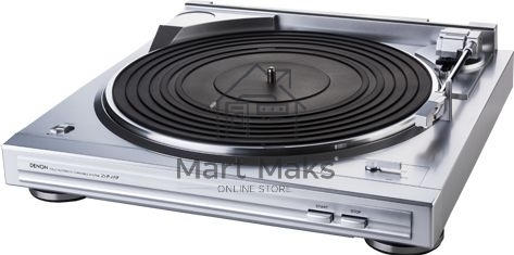 Проигрыватель винила Denon DP-29F полностью автоматический серебристый