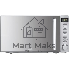 Микроволновая печь BBK 20MWG-733T/BS-M серебристый, 20 л, 700 Вт, переключатели - тактовый механизм, кнопки