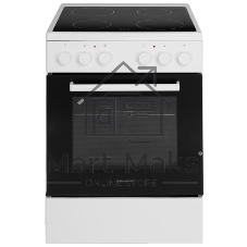 Плита электрическая Maunfeld MEC65CW07 белый, конфорок 4 шт, духовка 60 л, 60 см x 85 см x 60 см