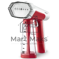 Отпариватель Ufesa GS1600 READY2GO белый/красный, 1600 Вт, 30 г/мин, 200 мл