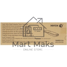 Картридж лазерный Xerox 106R03534 голубой для VersaLink C400/C405 8000 стр. (Channels)