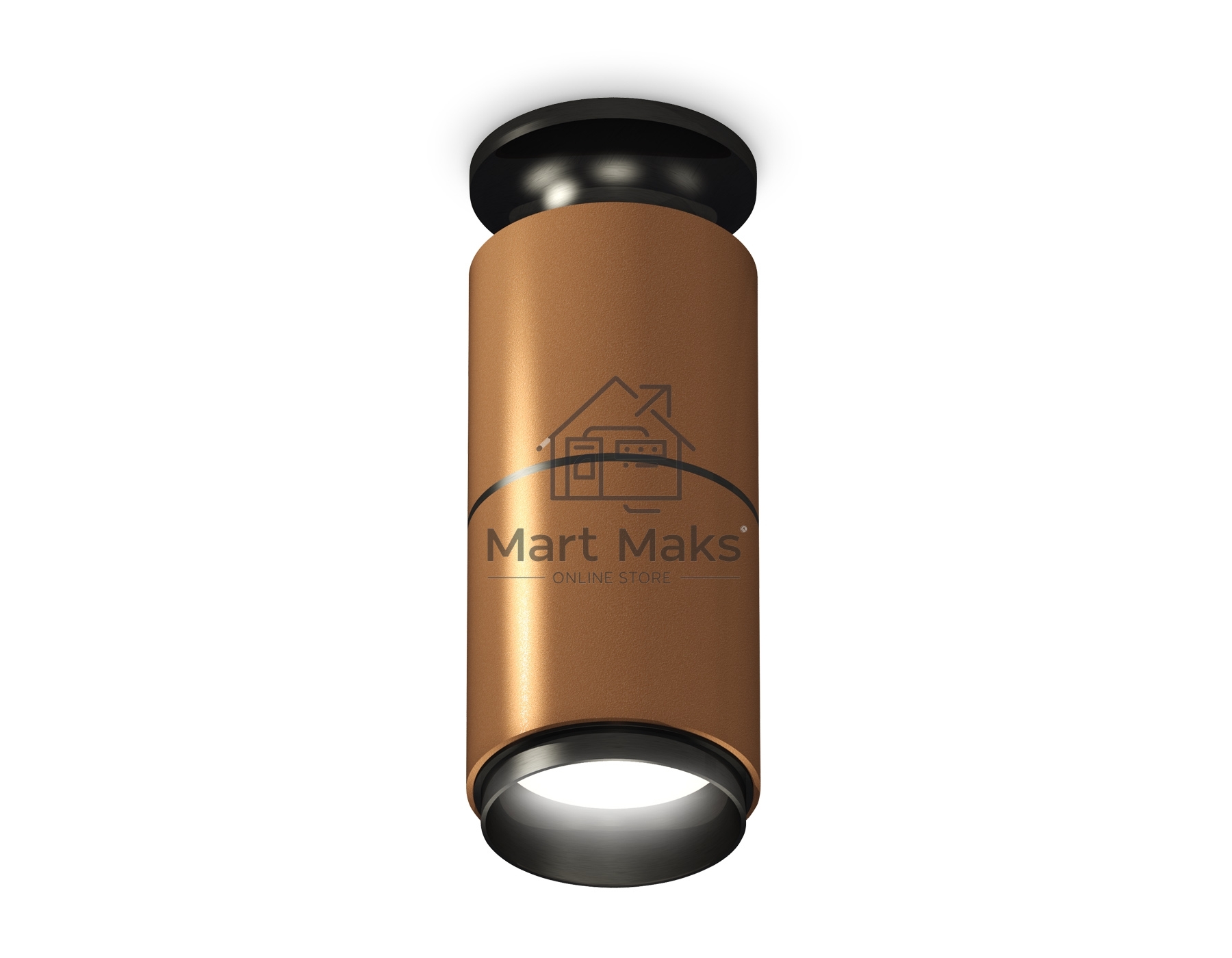 Светильник Ambrella Light XS6304170 SCF/PBK кофе песок/черный полированный MR16 GU5.3 (N6902, C6304, A2061, N6121)