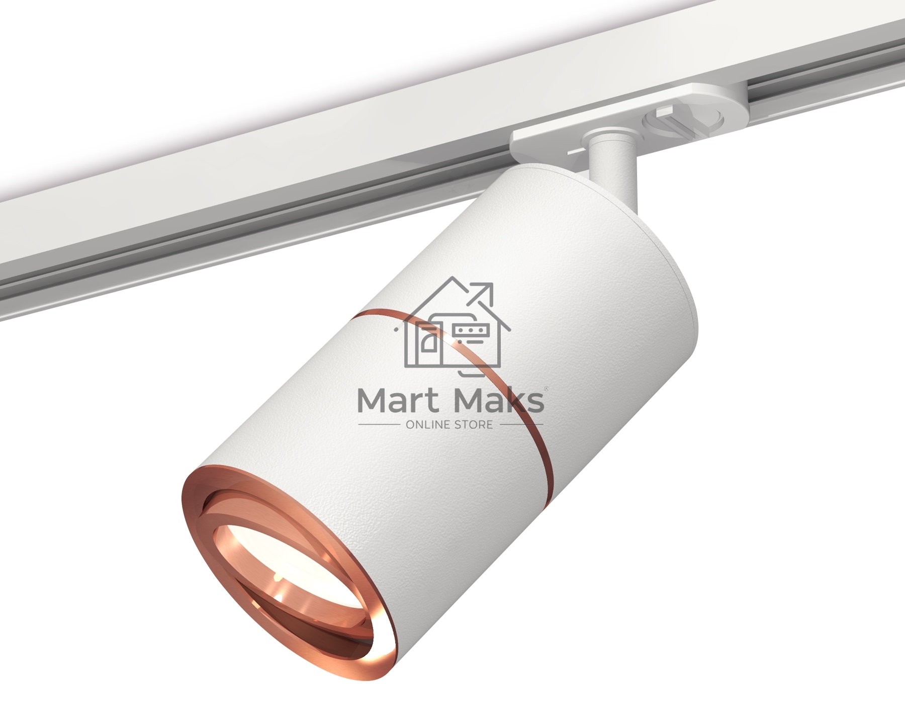 Светильник Ambrella light XT7401031 SWH/PPG белый песок/золото розовое полированное MR16 GU5.3