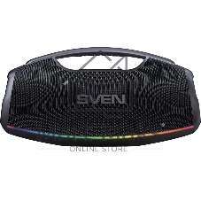 Портативная акустическая система SVEN PS-990, черный, 2.0, 2x90 Вт (RMS), IPx7, TWS, Bluetooth, USB, аккумулятор