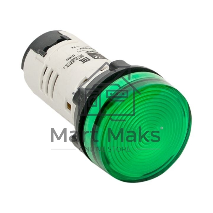 Матрица светодиодная AD16-22HS 230В AC IP65 зел. PROxima EKF ledm-ad16-g-65