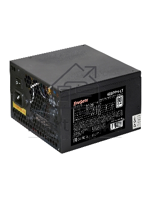 Блок питания ExeGate 600PPH-LT (EX282044RUS), 600Вт, 80 PLUS, 120мм, черный