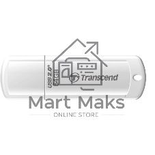 Флешка USB Transcend JetFlash 370 (TS64GJF370), 64Gb, USB 2.0, R/W 25/10, белый