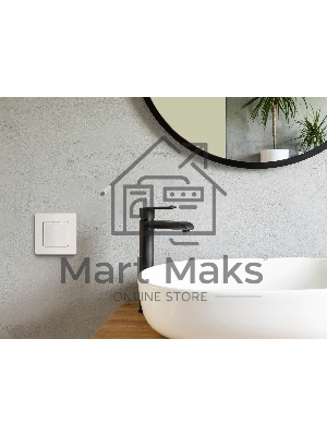 Розетка 2К+З IP44 с крышкой и шторками немецкий стандарт 16А 250В белый