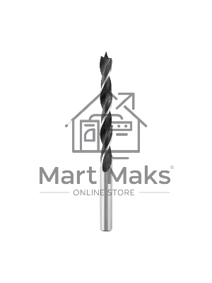 Сверло по дереву KRANZ 7х105 мм, цилиндрический хвостовик