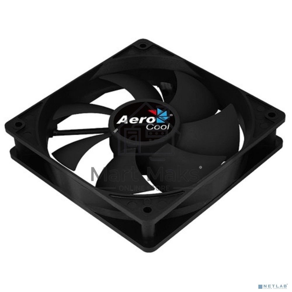 Вентилятор для корпуса Aerocool/Formula Force 12 черный, 120 мм, 1000 об/мин, 23.7 дБ, 3 pin