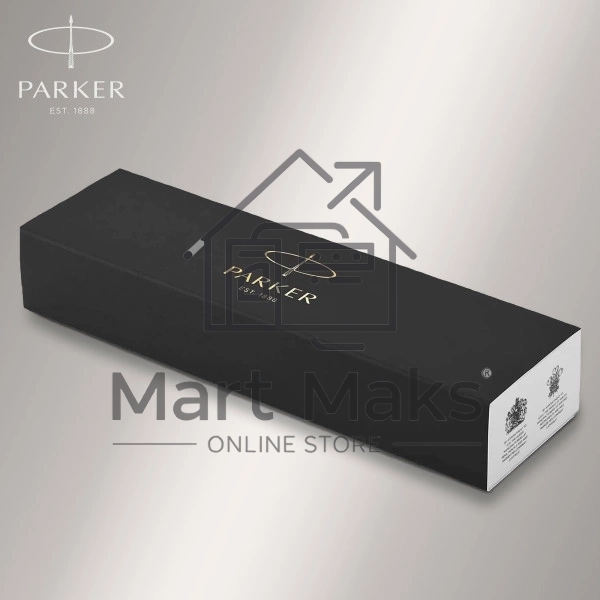 Ручка шариковая Parker IM Core K321 (CW1931670) Brushed Metal GT M, синие чернила, подарочная коробка