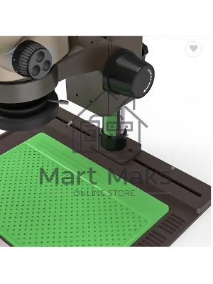 Алюминиевая платформа для микроскопа с ковриком для пайки BAKU BA-697