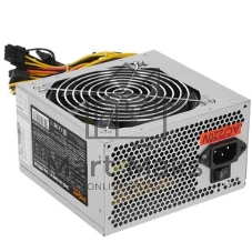 Компьютерный корпус Miditower ExeGate AA-443U-UNS500 (ATX, БП UNS500 с вент. 12см, 2хUSB+1хUSB 3.0+HD Audio, черный)