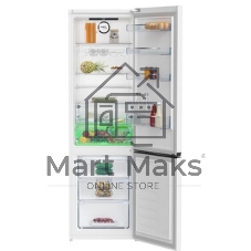 Холодильник Beko B3R0CNK402HW белый двухкамерный 257/100л морозилка снизу, No Frost