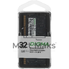 Оперативная память Digma, DDR4, 32Gb (1x32 Gb), 3200 MHz, CL22, SO-DIMM