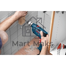 Дрель ударная Bosch GSB 13 RE Professional 600Вт патрон:быстрозажимной реверс