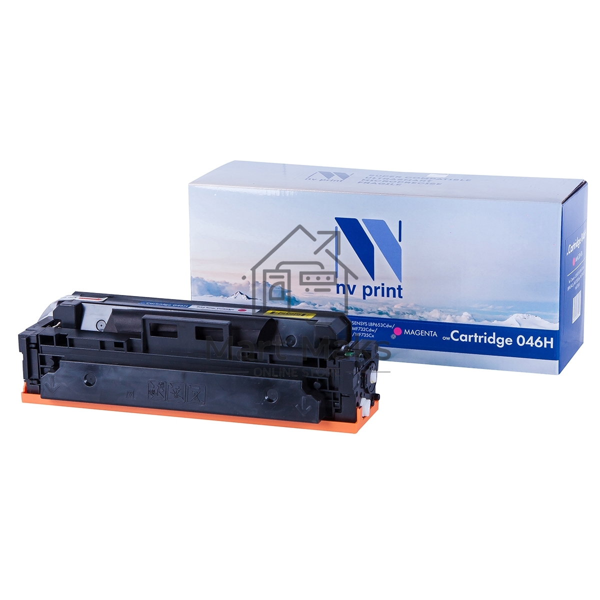 Картридж NVPrint совместимый NV-046H Magenta для Canon i-SENSYS LBP653Cdw/LBP654Cx/MF732Cdw/MF734Cdw/MF735Cx (5000k)