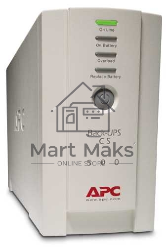 Источник бесперебойного питания APC Back-UPS BK500EI 300Вт 500ВА бежевый